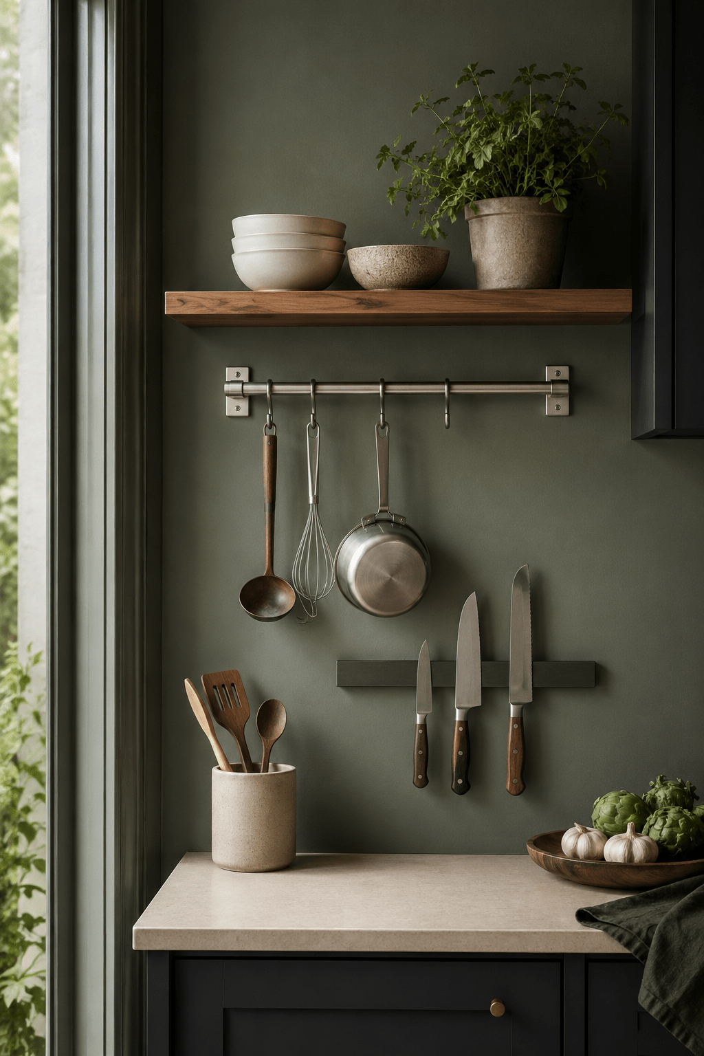 Vertical Kitchen Storage Ideas for Small Spaces (That Don’t Look Like a Dorm Room)